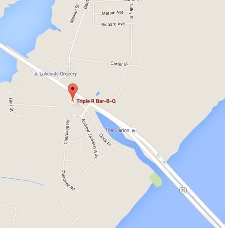 Full Service Restaurant Real Estate in North Alabama on Major Artery: 2940 Veterans Dr, Scottsboro, AL 35769